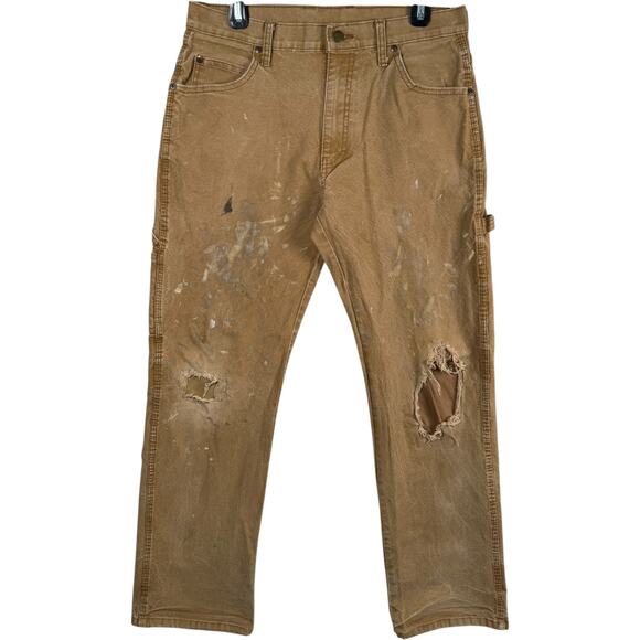 Vintage Dickies Distressed Carpenter Work Pants 32 - Picture 1 of 7
